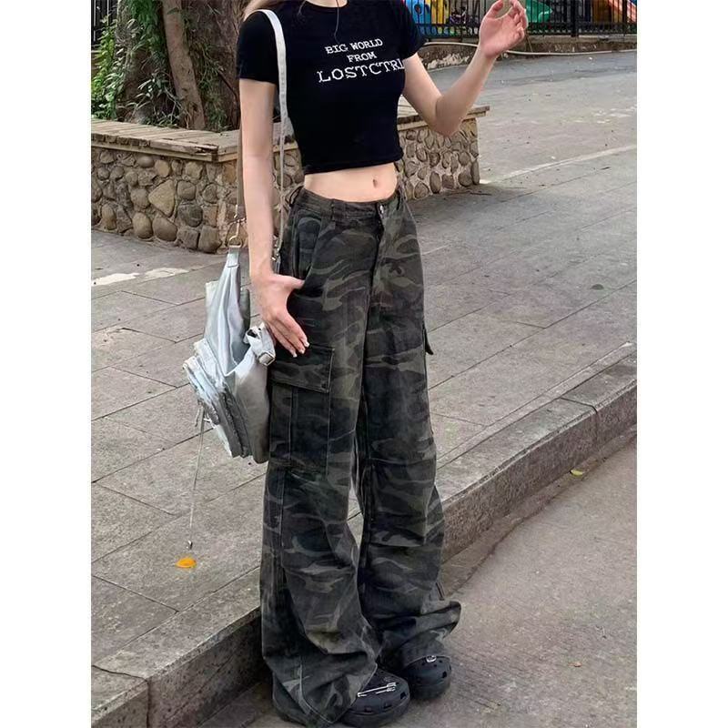 T-9 [ปุ่มคุณภาพร้านเขย่ากึ่งยืดหยุ่น] S-3XL/Camouflage/P32
