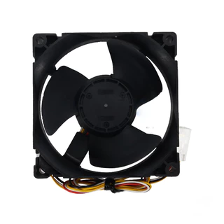 พัดลมตู้เย็น พัดลมระบายความร้อน MITSUBISHI มิตซูบิชิ รุ่น 3612JL-04W-S56 DC12V 0.23A ขนาด 3.5"x3.5" 4สาย อะไหล่ตู้เย็น
