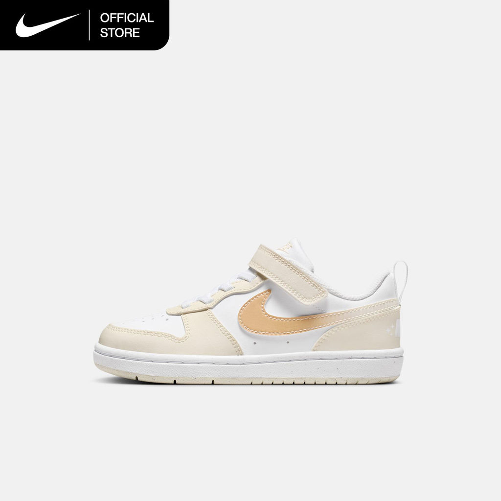 Nike Younger Kids' Court Borough Low Shoes - White [IR5463-100]