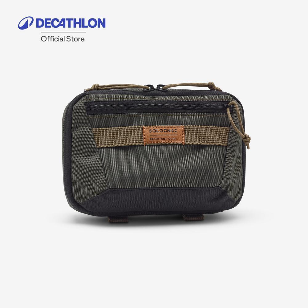 Decathlon Pouch Molle Horizontal Edc Size M กระเป๋าใส่ของขนาดเล็กติดกับกระเป๋าเป้ รุ่น X Access ขนาด M - Black
