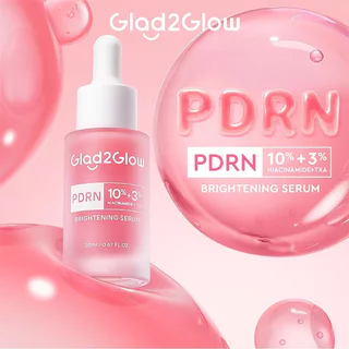 Glad2Glow PDRN 10% Niacinamide 3% TXA Brightening Serum 20ml เซรั่ม PDRN เข้มข้น แกลดทูโกลว์ เพื่อผิวโกลว์ใสแบบกลาสก...
