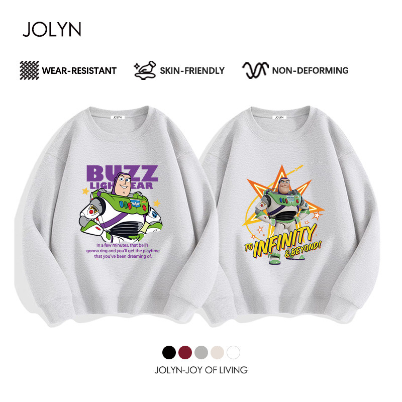 เสื้อยืดแขนยาว ผ้าคอตตอนเนื้อนุ่ม ตัดเย็บดี Toy Story ลายพิมพ์การ์ตูนน่ารัก มี 5 สี แนวโน้ม (ส่งเร็ว จัดส่งจากไทย)