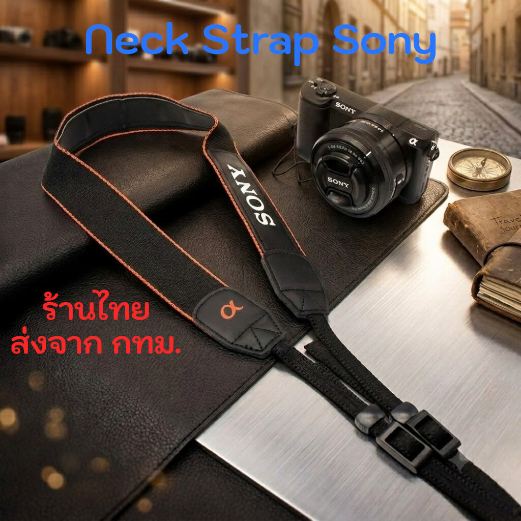 สายคล้องกล้อง สายคล้องคอ CAMERA NECK STRAP FOR CANON NIKON SONY