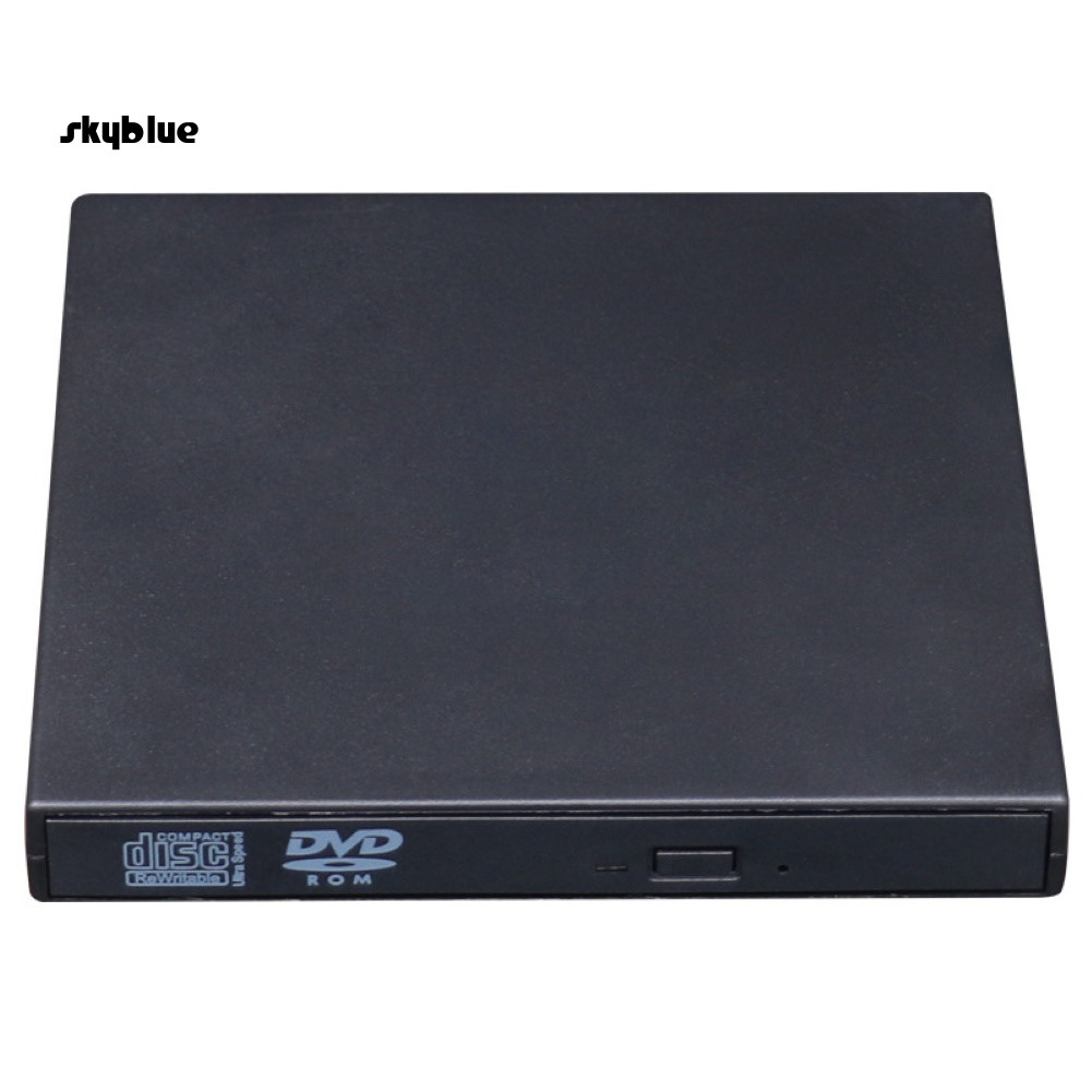 [Sy] USB External CD VCD DVD Player Optical Drive Writer for PC Desktop Computer