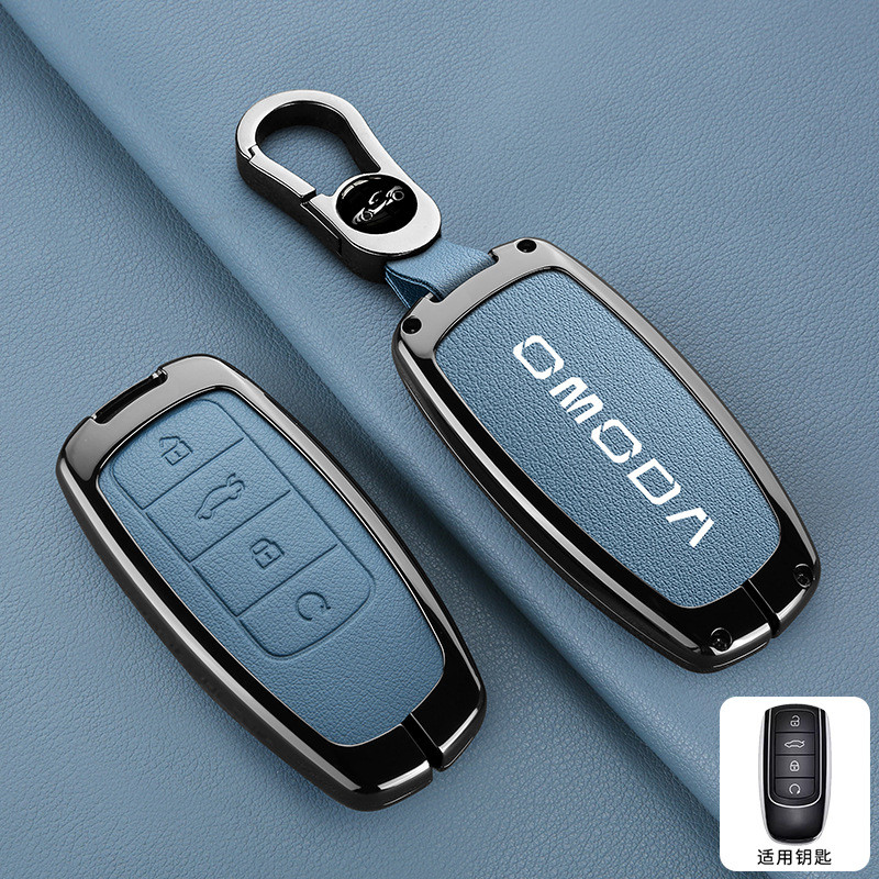 ฝาครอบกุญแจรถระยะไกลสําหรับ Omoda 5 Omoda E5 Omoda C9 Key Holder พวงกุญแจ