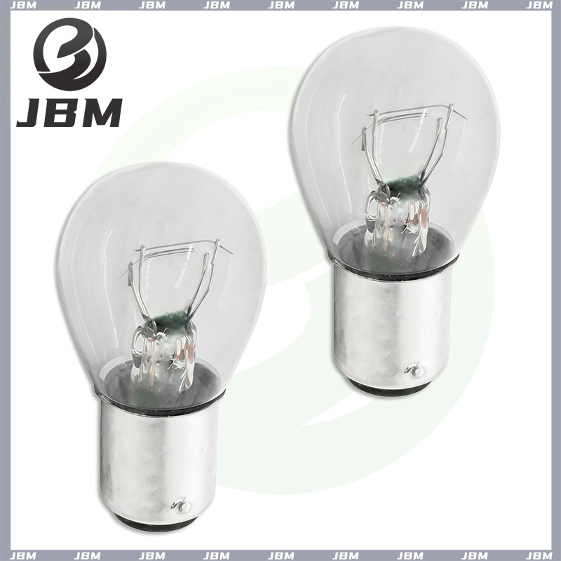 2 ชิ้น JBM หลอดไฟท้าย-ไฟเบรค 12V 21/5W S25 สำหรับรถมอเตอร์ไซค์ สว่าง ทนทาน COD