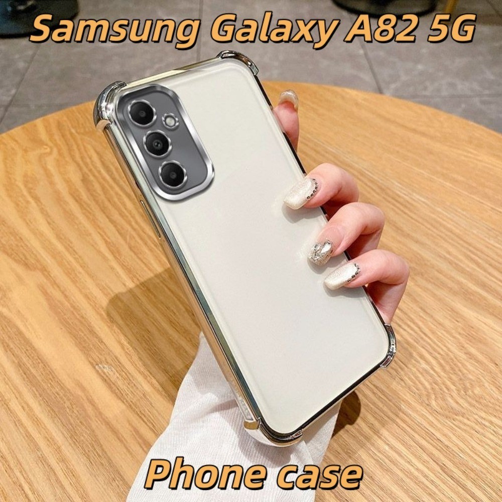 เคสซิลิโคน Samsung Galaxy A82 5G แบบกําหนดเองพร้อมการป้องกันการตกของถุงลมนิรภัย 4 มุม