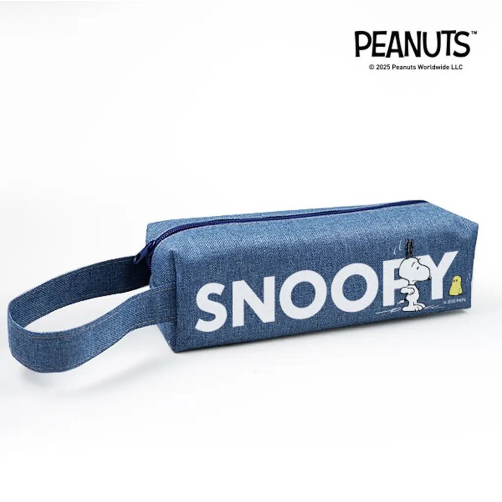 (Tech Inspire) : PN3-กระเป๋าดินสอ : PEANUTS-3B Pencil Pouch (PN3B-PCP-23-SP-NBL) W23xH7xS7 cm.