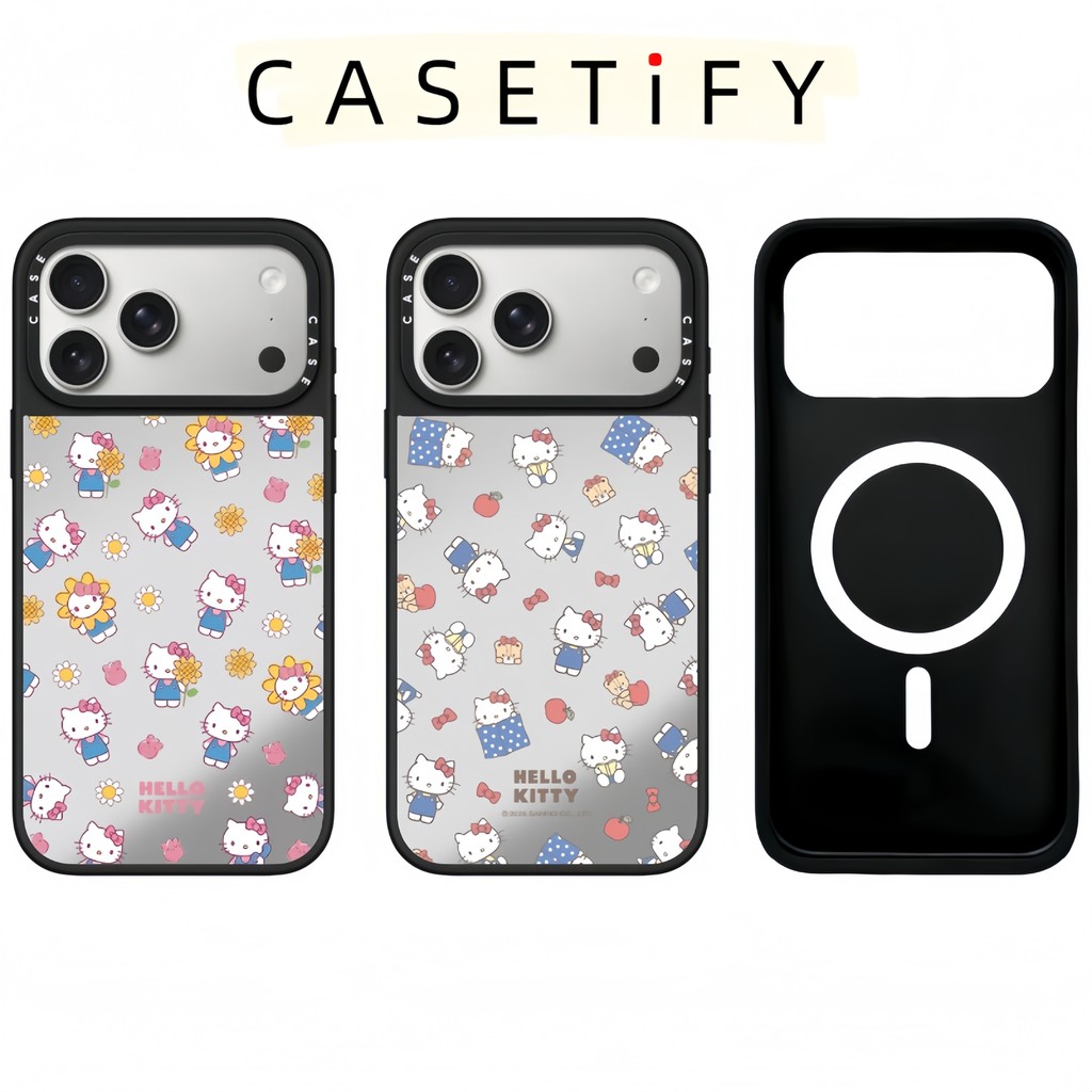แม่เหล็กเต็มหน้าจอแมวกระจกเคสโทรศัพท์สําหรับ ไอโฟน 17 มือโปร สูงสุด 17 16 15 14 13 12 11 กันกระแทกป้องกันปลอก