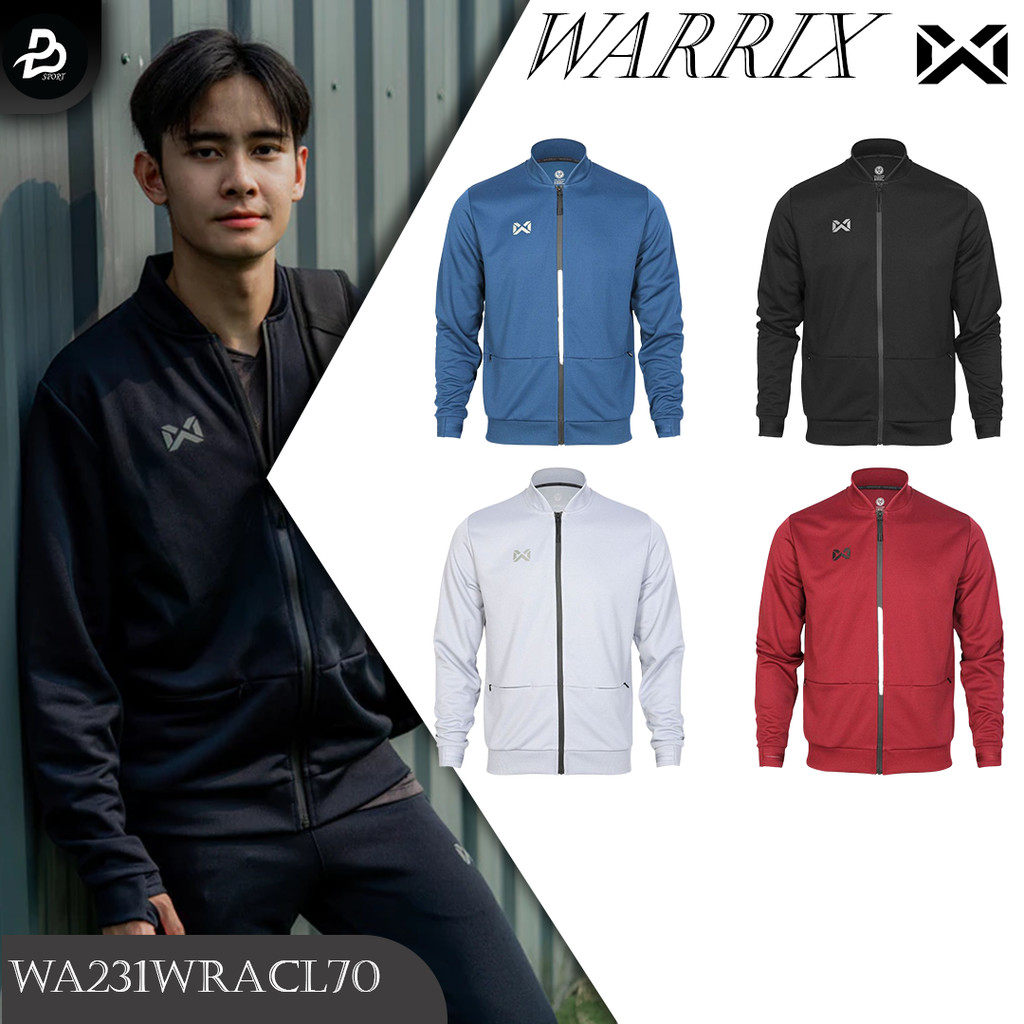 WARRIX เสื้อวอร์ม รุ่น MONTE รหัส WA-231WRACL70 แท้100%