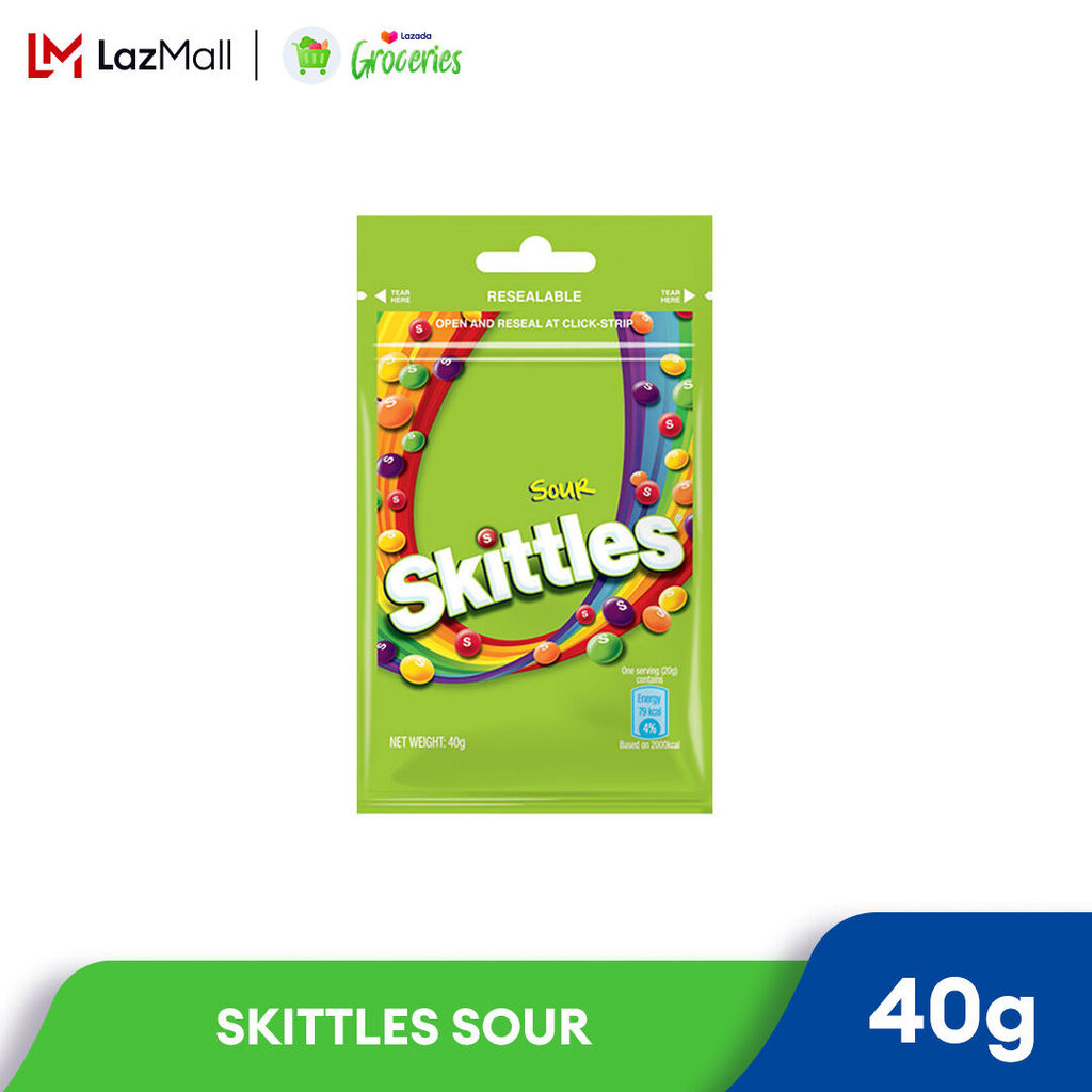 Skittles Sour Candy 40g x 0 ของว่าง260527