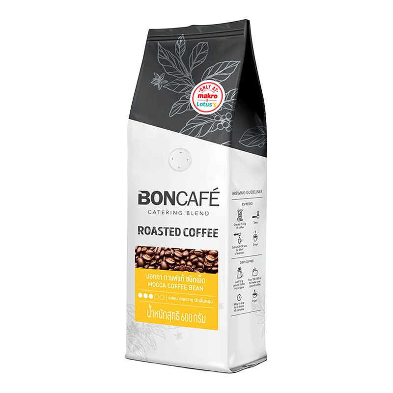 บอนกาแฟ มอคค่า ชนิดเม็ด 600 ก. (BONCAFE Bean Mocca 600 g)