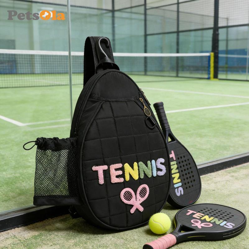 PETSOLA ไม้เทนนิสกระเป๋าสะพาย Tote Organizer รูปที่ 8