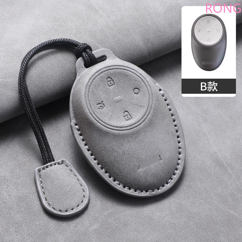 หนังรถ Key Protector สําหรับ GAC AION Y Plus SV LX IA5 LA5 GA6 GM5 GS7 GS8 Aian V ระยะไกลกุญแจรถ Fob กระเป๋า