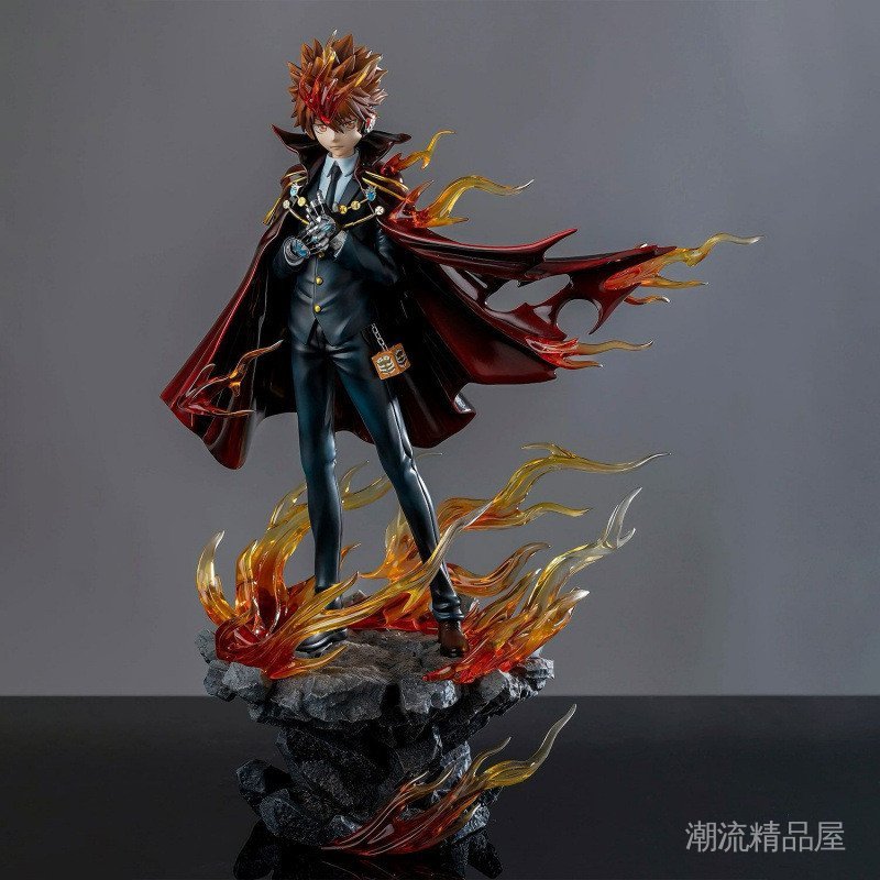 Hot Blood Spirit 006 Tutor REBORN Future Chapter Sawada Tsun Yoshizawa Tsunayoshi อะนิเมะสินค้าเครื่องประดับ