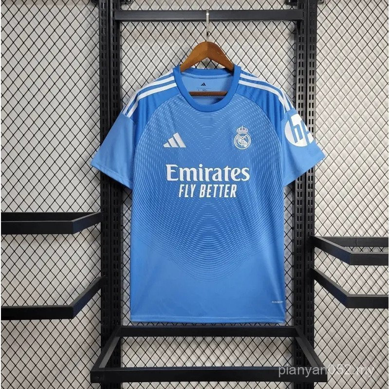 เสื้อฟุตบอลเวอร์ชันแฟนๆ 2025-2026 RMD เสื้อฟุตบอลผู้รักษาประตู AF