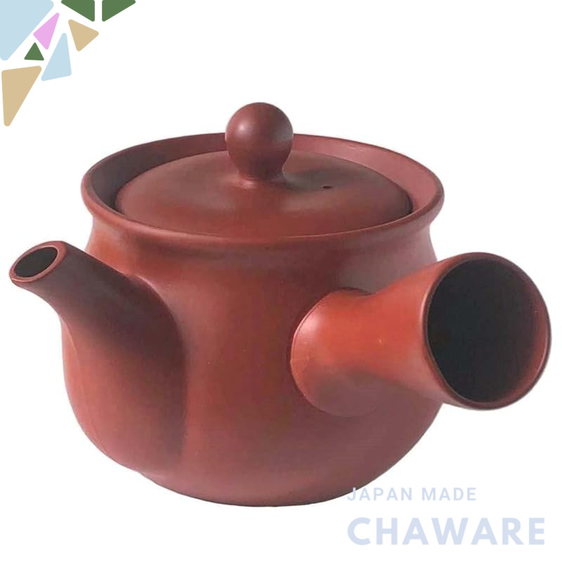 Fuukei.com Tokoname-yaki Extra Large Kyusu Teapot 855M 1000cc Shudei Red Clay Made in Japan
