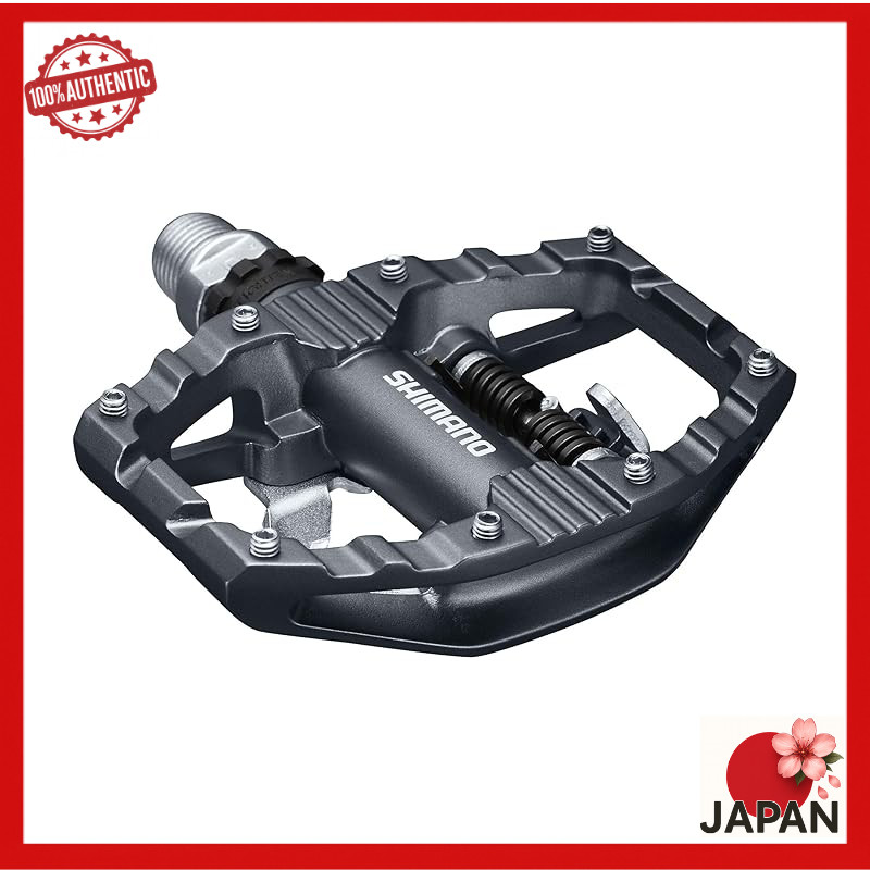 Shimano PD-EH500 Pedal (SPD) for Trekking, One Side SPD / One Side Flat, includes SM-SH56 Cleats, EP
