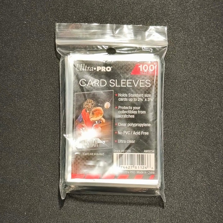 100 Ultra Pro Clear Soft Penny Sleeves For Pokemon,Magic,Football,Baseball,NBA
