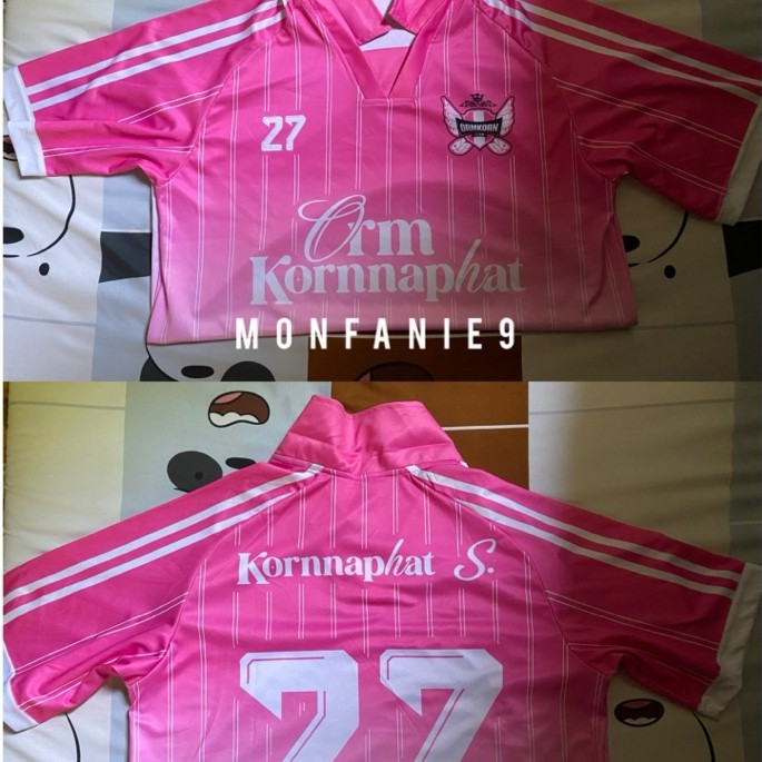 *พร้อมส่ง* เสื้อขึ้นสแตนงาน 56 ปี ช่อง 3 บ้านน้องออม #Ormkornnaphat #ออมกรณ์นภัส Size M(37) 🍳