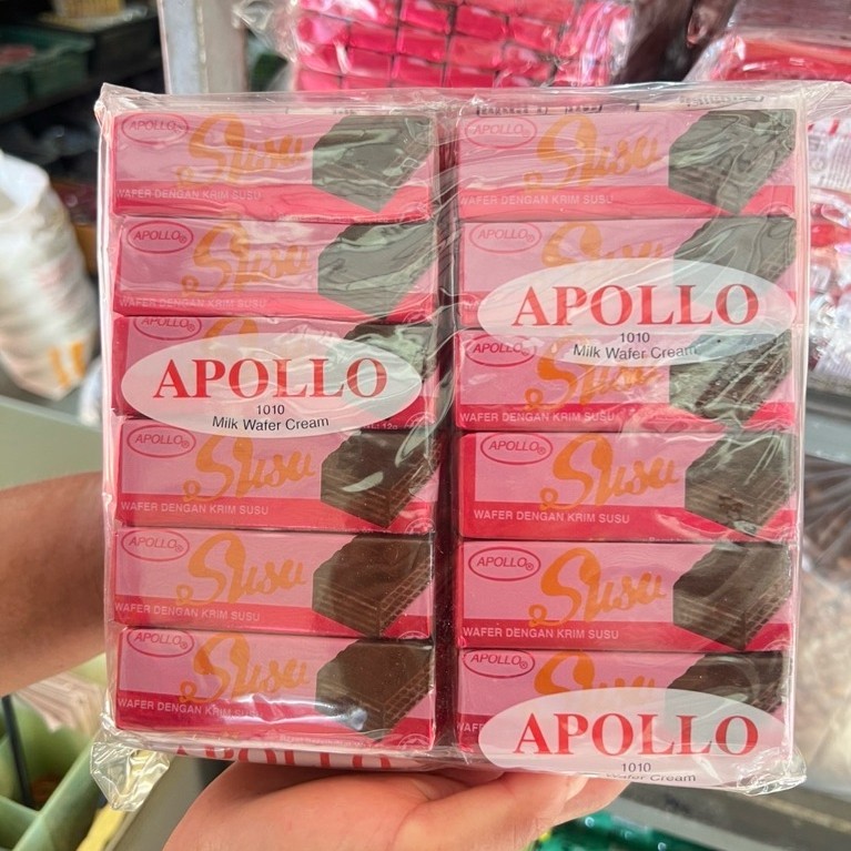 ช็อกโกแลตนมมาเลApollo 48ชิ้น