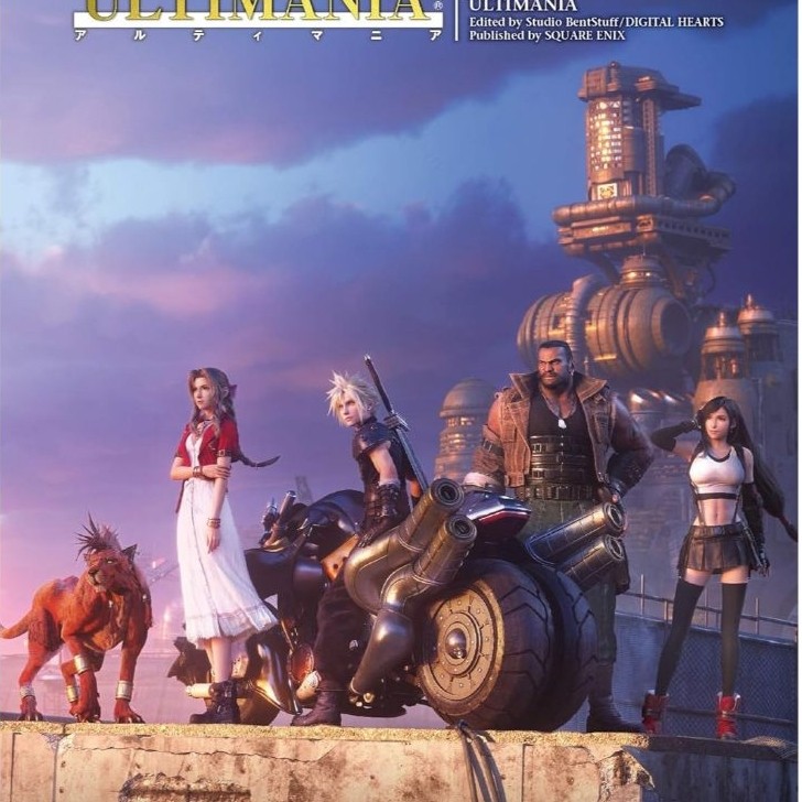 Final Fantasy VII Remake Ultimania Ultimate Mania FF VII Strategy Guide Book