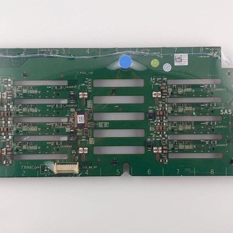 Dell GW464 8 X 2.5" SAS Hard Drive Backplane for PowerEdge T610