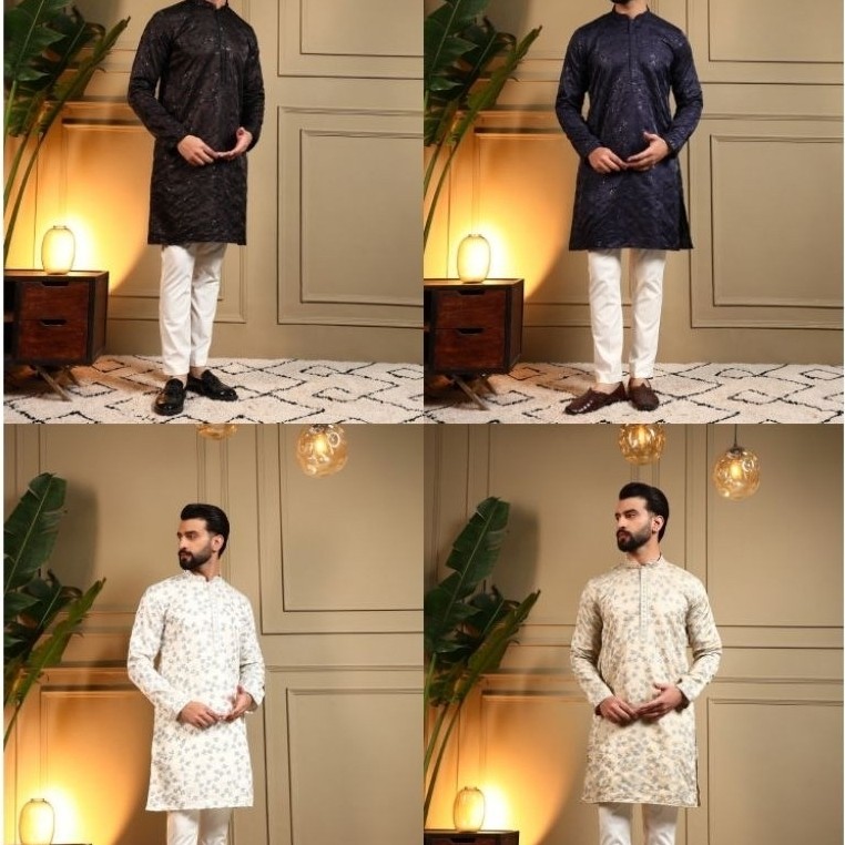 นําเสนอ Kurta Pyjama สําหรับผู้ชาย
