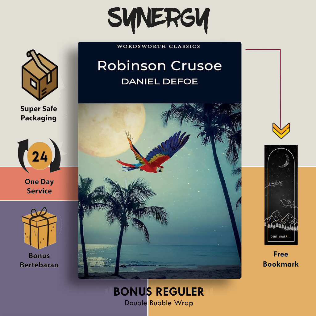 Robinson Crusoe โดย Daniel Defoe