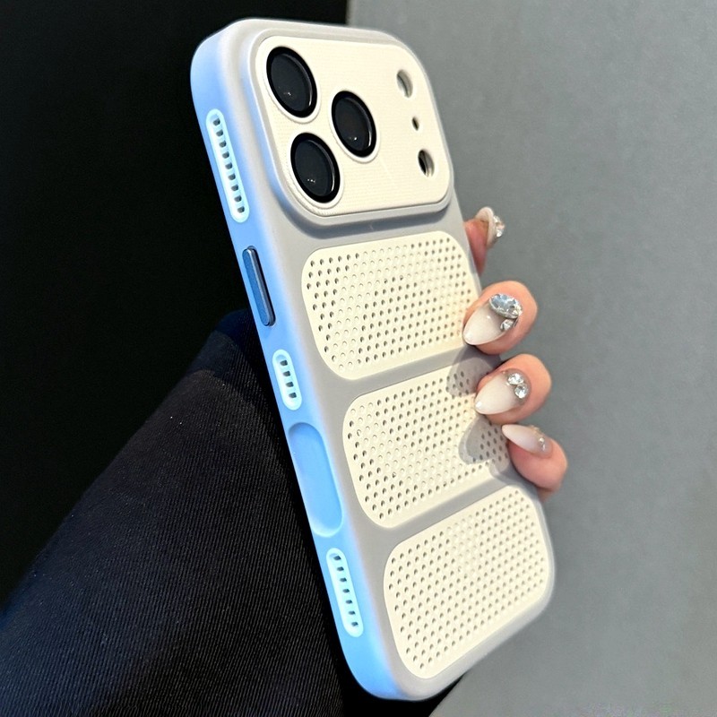 หรูหรา Matte การกระจายความร้อนเคสโทรศัพท์สําหรับ iPhone 12 13 14 15 16 17 Pro Max Plus กันชนแม่เหล็กกลับกรณีฝาครอบ