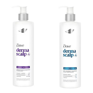 Dầu Gội Dove Derma scalp Kiềm Dầu Và Giảm Gảy Rụng Sạch Gàu ngứa 350g