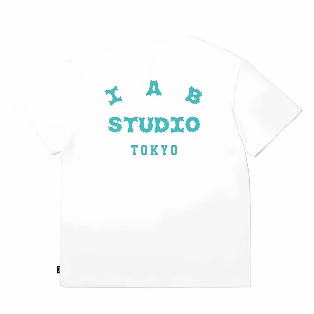 เกาหลี IAB STUDIO แบรนด์อินเทรนด์ Breathable เสื้อยืดผ้าฝ้ายแท้กีฬาแขนสั้น Unisex fgd