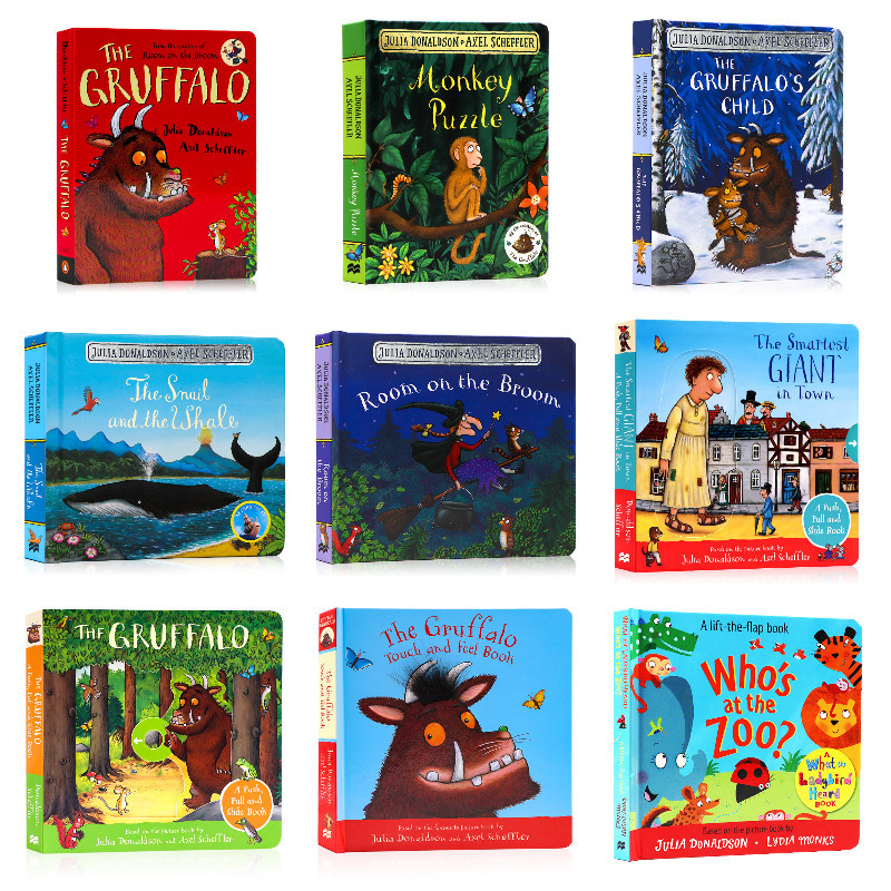 Gruffalo Julia Donaldson Julia Donaldson Julia Gulia Donaldson English หนังสือภาพต้นฉบับ Little Lady