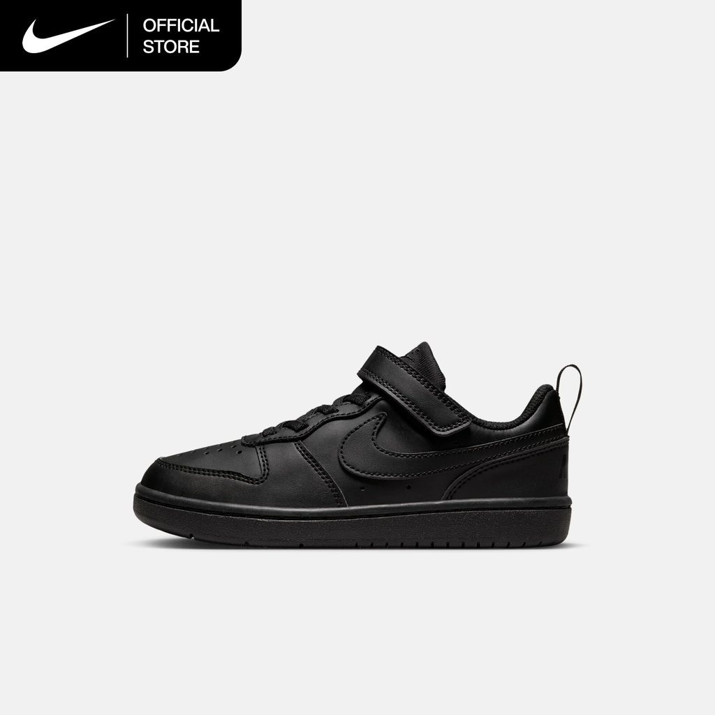 Nike Younger Kids' Court Borough Low Recraft Shoes - Black [DV5457-002]