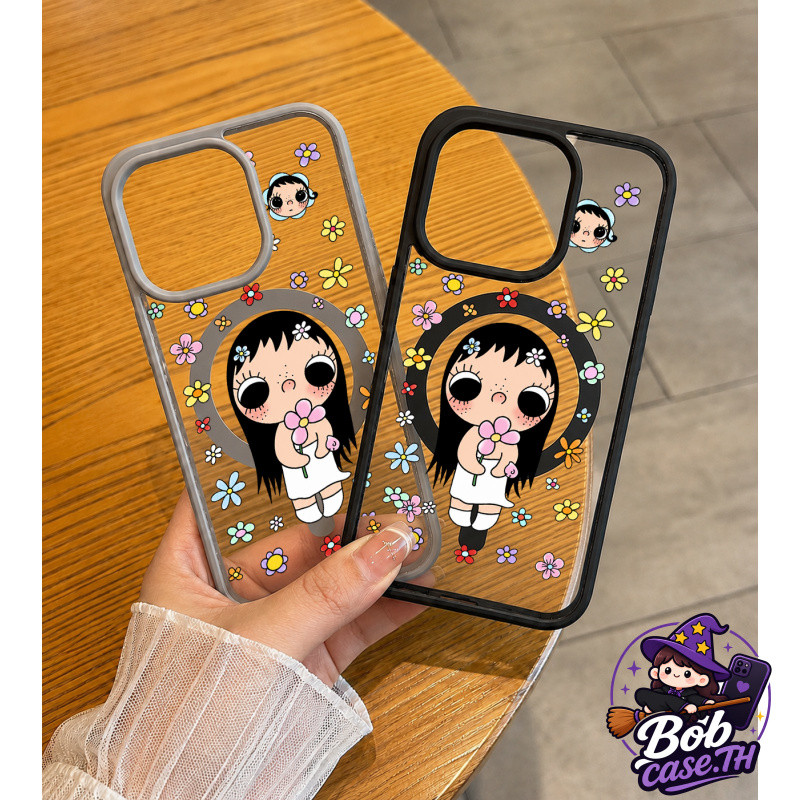 little girl-เคสแม่เหล็กกันกระแทก iPhone Samsung 17/16/15/14/13/12/11 Pro Max Plus A06/A16/A15 5G/S24