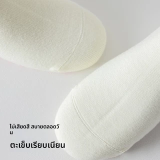 ถุงเท้าโยคะสำหรับสตรี สีชมพู ทำจากผ้าฝ้ายแท้ เหมาะสำหรับใช้ภายในฟิตเนสและพิลาทิส