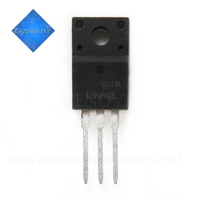 ชิป 19N60E 19N60 TO-220F 10 ชิ้น