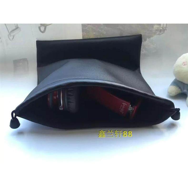 Sony sony sony Headphone Leather Case CD Bag Storage Portable Bag MP3 Protective Case Leather Bag