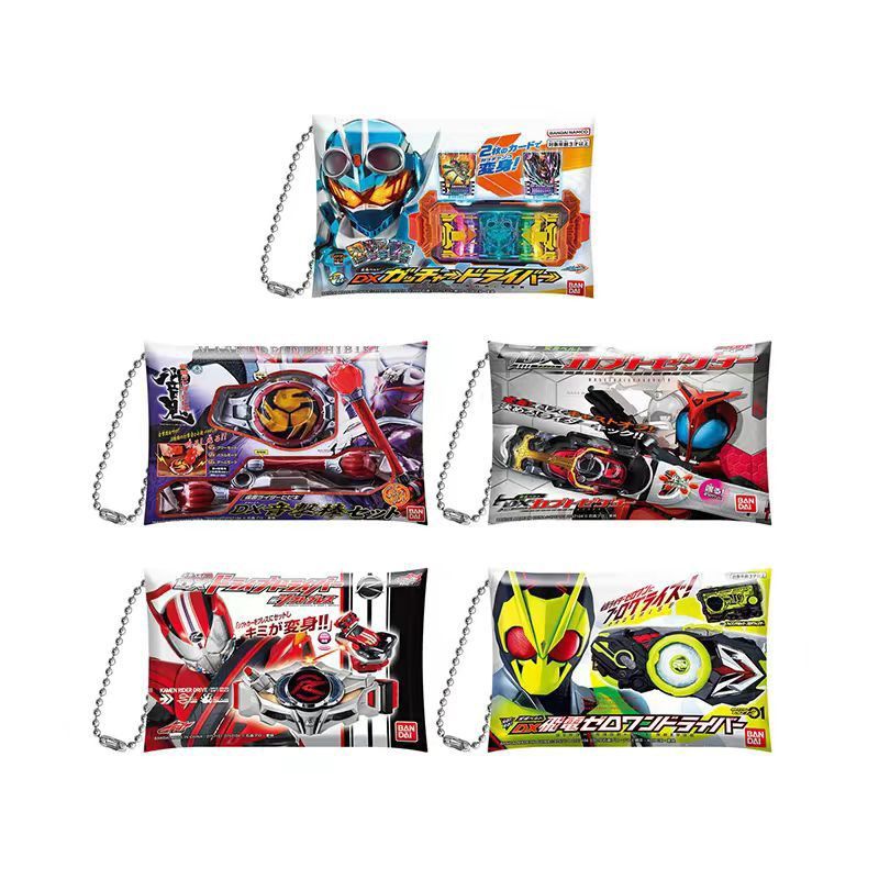 BANDAI Kamen Rider Storage Bag02 Gotchard Masked Rider Hibiki Kabuto Drive Zero-One Roundings Pouch 