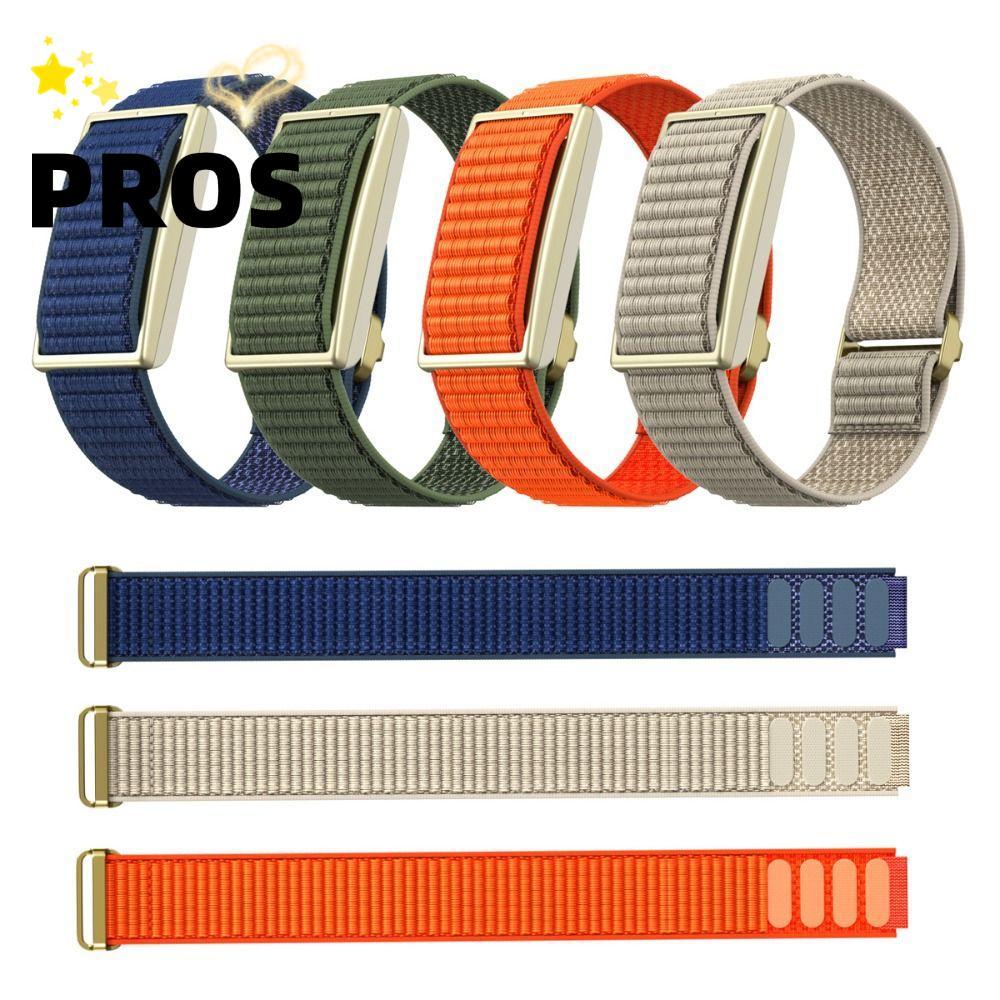 PROS Fitness Tracker สายรัด, ไนลอนปรับ Sport Band, 22 มม.Breathable Loop Design Bicep Band สําหรับ Polar Loop สําหรับผู้ชายผู้หญิง