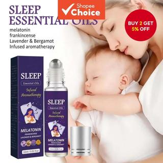 【Choice】 South Moon Essential Oil for Deep Sleep Soothing Mood Relieve Anxiety Improve Insomnia Relax Aromatherapy Lavender Sleep Aid Oil