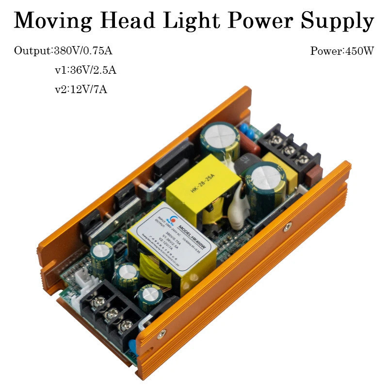 HK 450W 380 V/36 V/12 V 9R 7R 260 W 230 W 295 W 24 V/36 V 28 V/12 V Beam Light Driver Switched Power Supply ไดรฟ์เปลี่ยนสําหรับ Moving Head Light