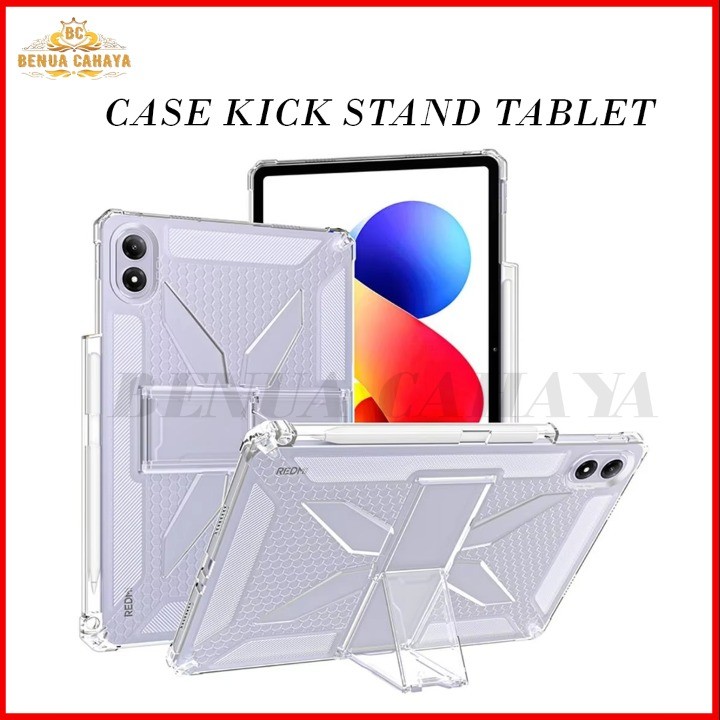 SOFT CASE KICK STAND TAB สําหรับ IPAD AIR 3 10.5 IPAD AIR 11 2024 2025 IPAD 13 / PRO 12.9