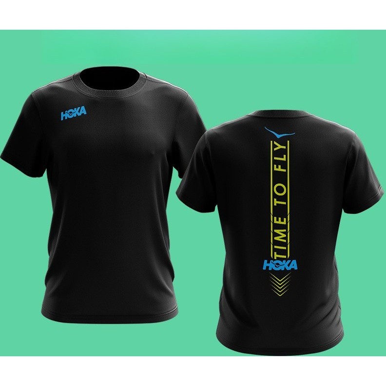 ขายดี HOKA ONE TIME TO FLY OUTDOOR VER.2 RUNNING T SHIRT