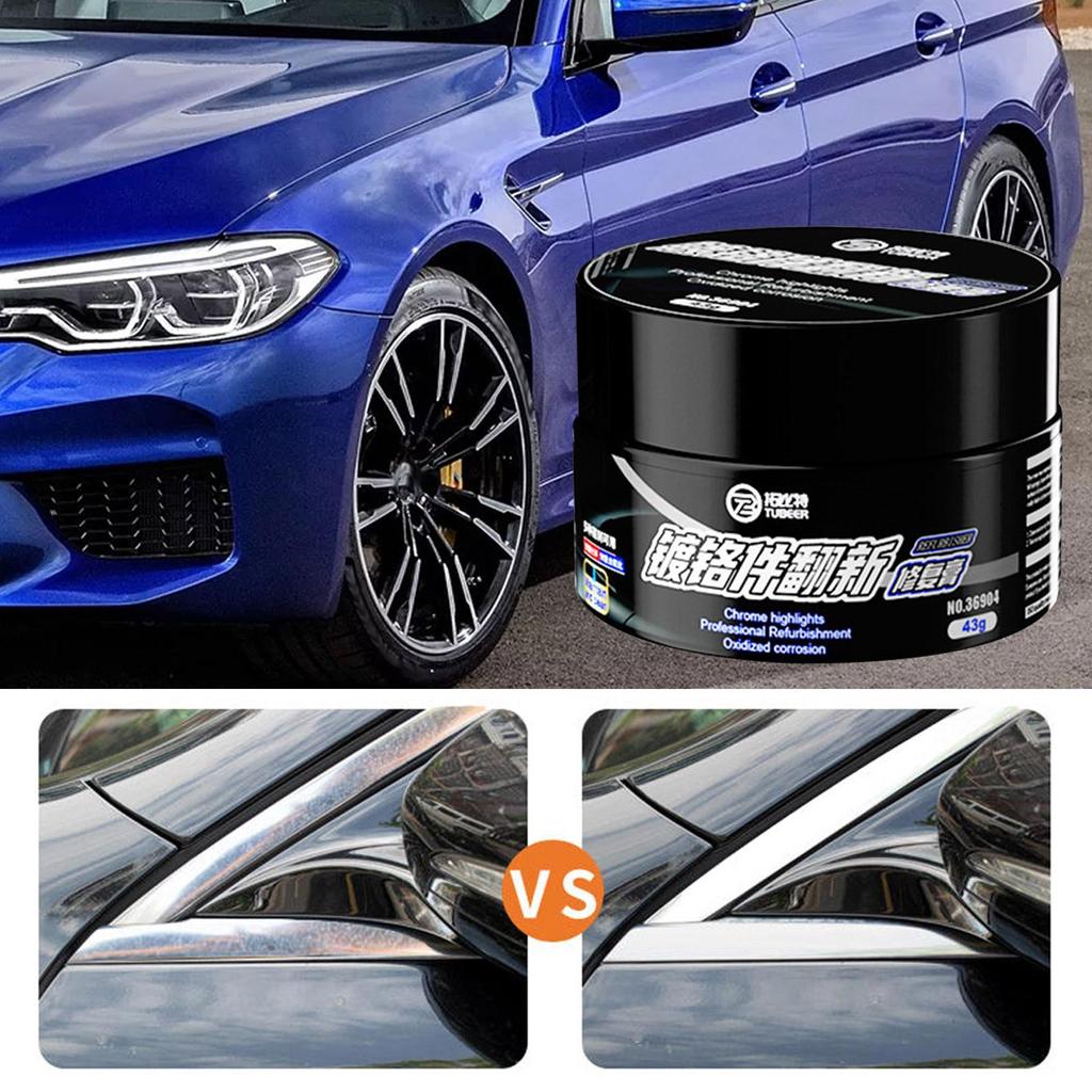 Chrome Restoration และ Rust Remover ป้องกันยาวนาน 10s Oxide Remover รถโลหะขัด