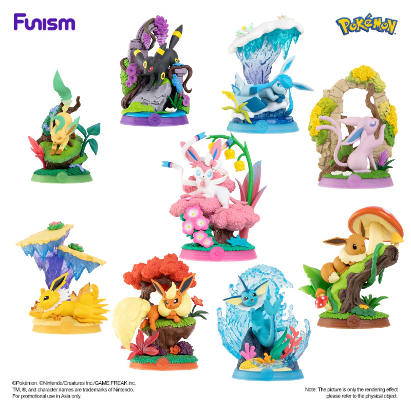 FUNISM โปเกมอน สนุก! Eevee Series Figures Blind Box ของเล่นสะสมน่ารัก, สุ่ม Assortment, ของขวัญสําหรับเด็กและแฟนกล่องตาบอดรูปของเล่นเคลื่อนย้ายได้ของขวัญวันเกิด thumbnail 3