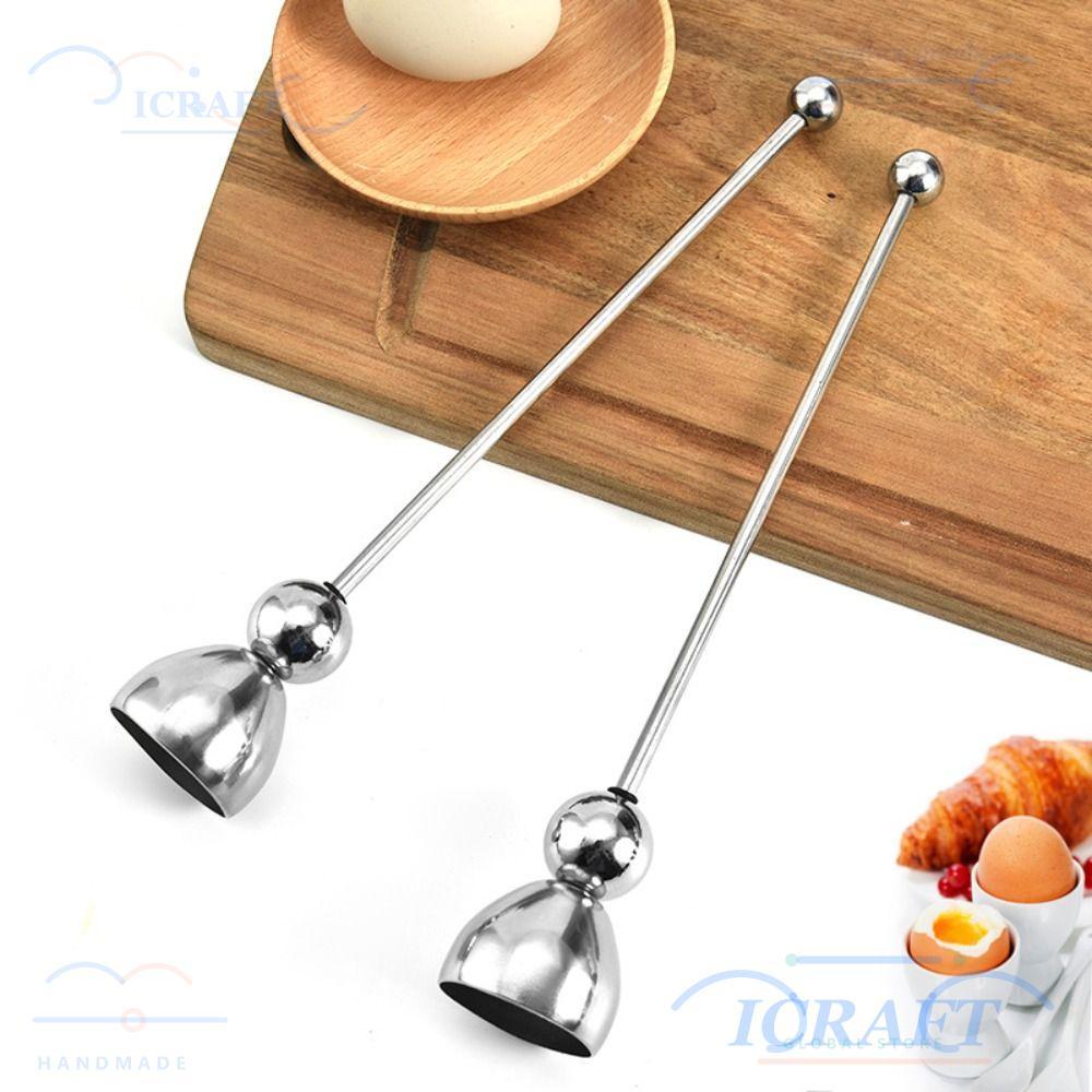 ICRAFT Egg Cracker Snipper Shell Egg-Knocker Cutter Egg Cracker