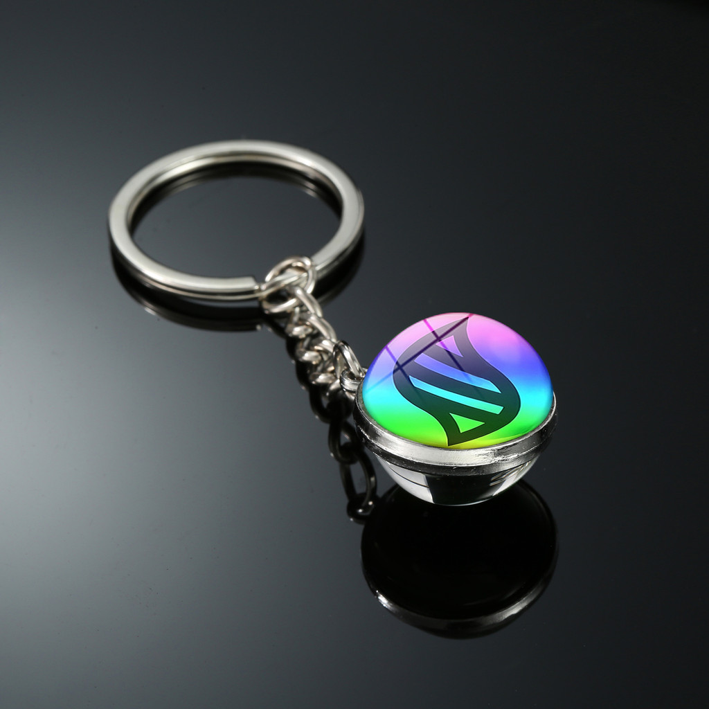 Pokemon Pokémon mega Evolution Super Charizard Shanaido 20MM พวงกุญแจทรงกลมสองด้านขายส่ง