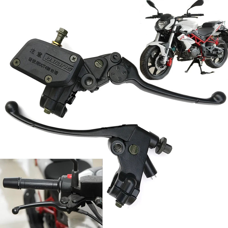 รถจักรยานยนต์คลัทช์เบรคคันโยกคลัทช์จับเบรคปั๊มด้านบนสําหรับ Keeway RKV125 QJ150-19A QJ125-26 QJ150-2