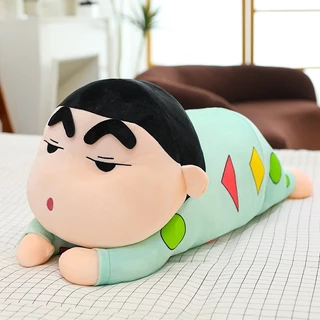 อะนิเมะนอนท่าทางชุดนอนเครยอนชินจังของเล่นตุ๊กตาการ์ตูนตุ๊กตามาพร้อมกับตุ๊กตาของขวัญวันเกิด